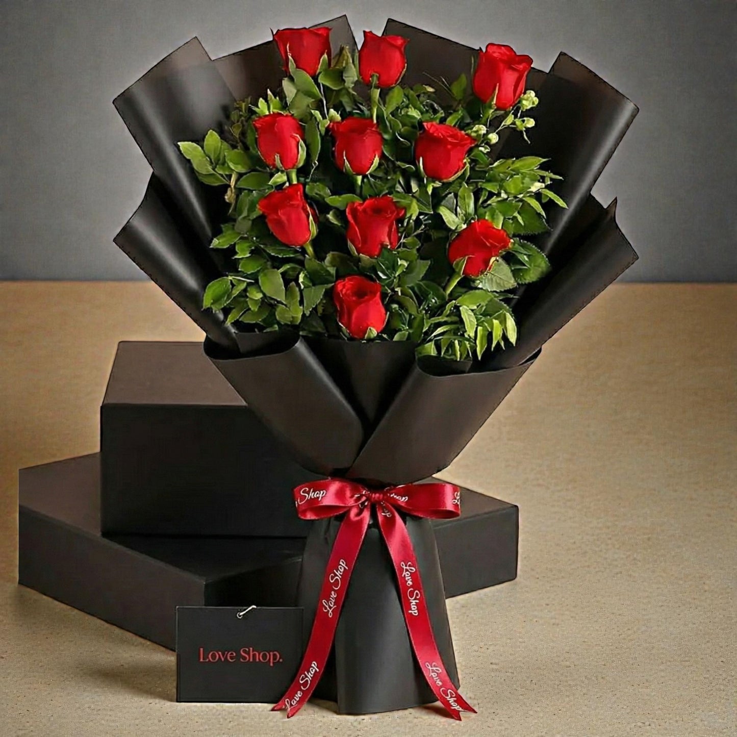 Crimson Elegance Bouquet